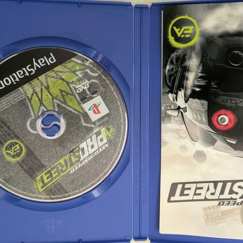 Need for Speed Pro Street PlayStation 2 used with manual