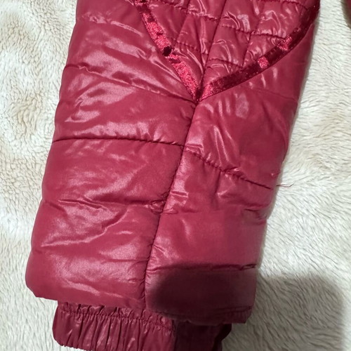Moscanueva unisex jacket like new, size L, red