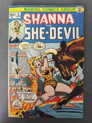 Shanna the She-Devil 3 used comic book