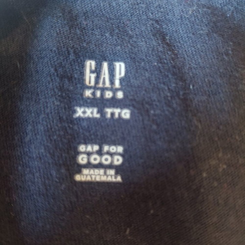 Gap T-shirt blue size XXL for 12-14 years like new