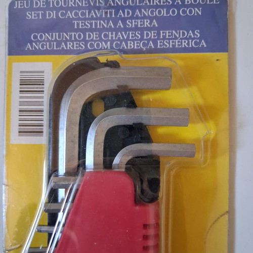 Allen Ball End Set 9 Pieces Chrome Vanadium new