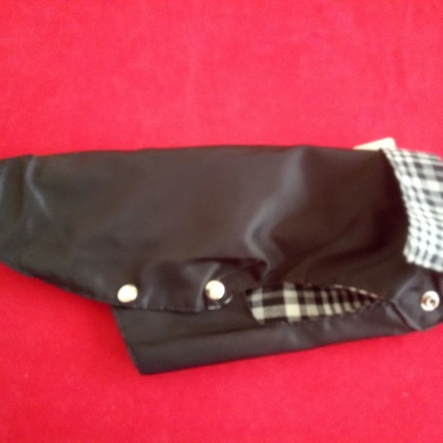 Dog jacket reversible new, 34 cm