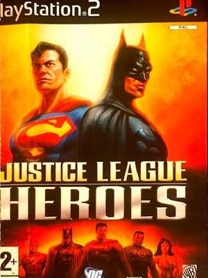 Justice League Heroes παιχνίδι PS2 μεταχειρισμένο, περιπέτεια δράσης