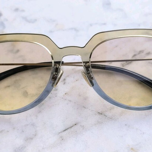 Dior Attitude 2 sunglasses new, beige and blue