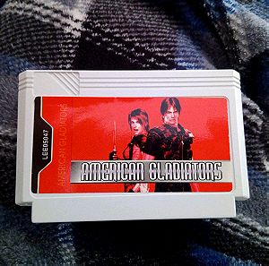 Κασέτα Nintendo τύπου Famicom American gladiator's