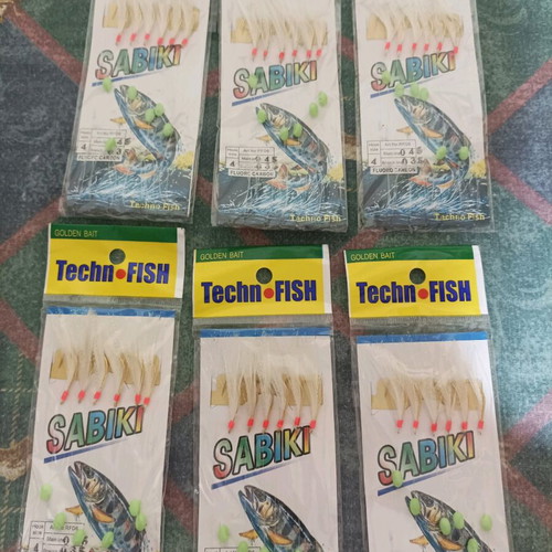 Fishing rig new, all six together