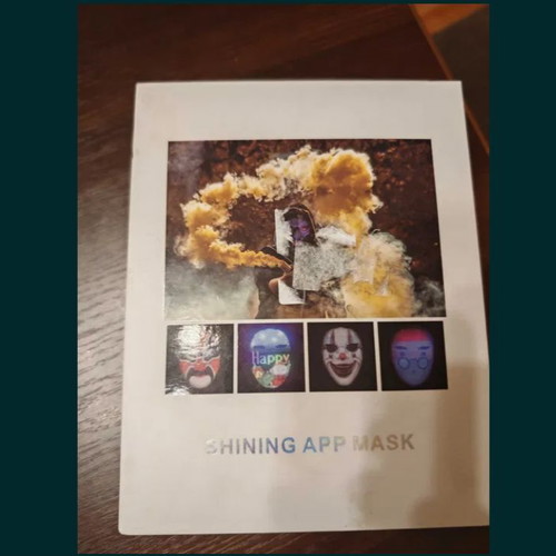 Shining App Mask LED mask new with programmable animations