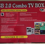 Combo TV Box USB 2.0 like new