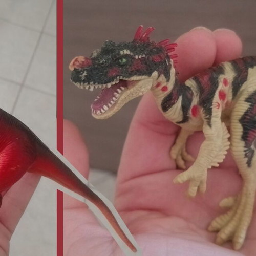 Dinosaur figures collection, pack of 20