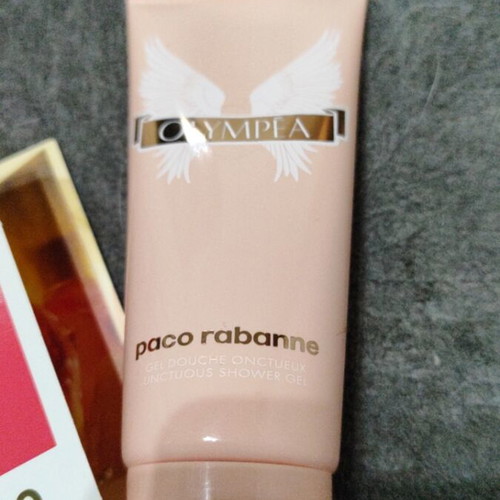 Paco Rabanne Olympea Body Lotion and Million Gold Pure Diamond Perfume set new