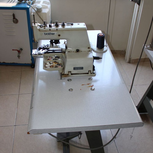 Brother sewing machines used, buttonhole and button sewing