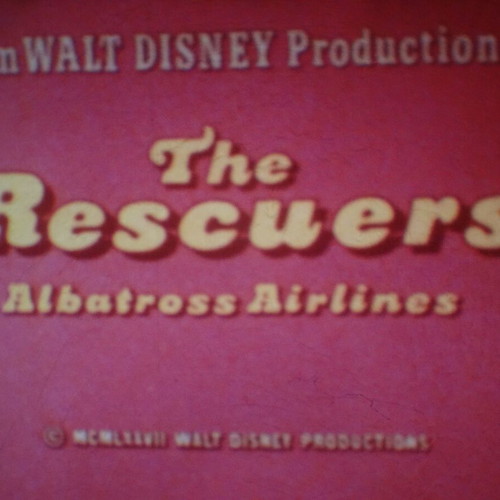 Super Color Sound 200ft Albatros Airlines Disney 1977 Cartoon Like New