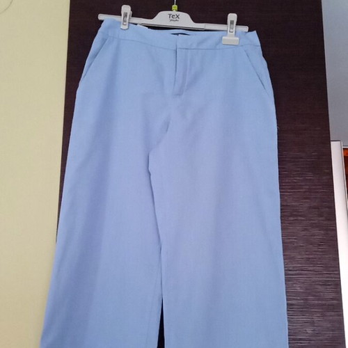 Zara women's summer pants like new, blue, size S