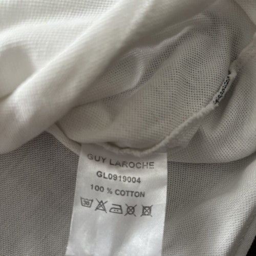 Guy Laroche Polo shirt white like new, size L