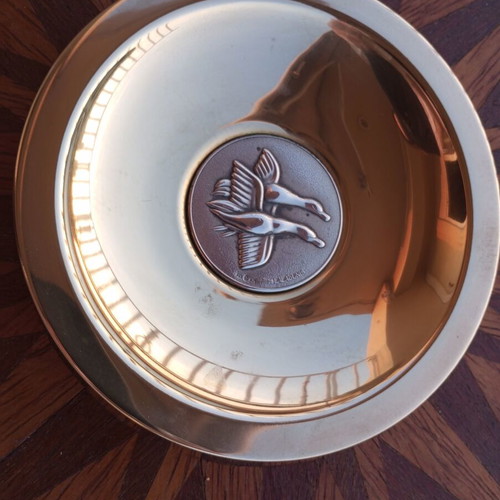 Ilias Lalaounis decorative brass and 925 silver plate