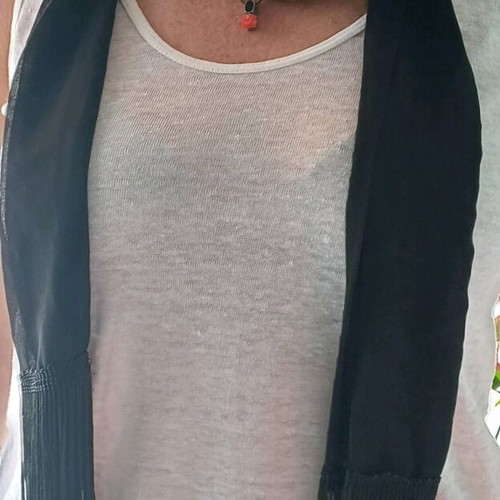 Neck accessory like new (necklace/scarf)