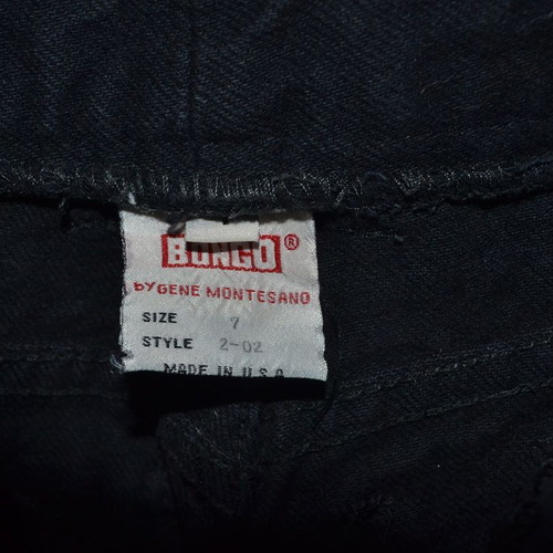Mom jeans women's black high-waisted denim pants Bongo like new