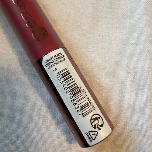 MUA Velvet Matte Liquid Lipstick new, shade Heartbreaker