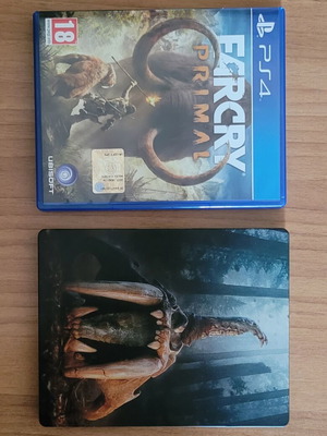 Far Cry Primal Steelbook PS4 game Europe version