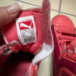 Μποτάκια αστραγάλου Puma 27 αθλητικά παπούτσια μεταχειρισμένα, κόκκινα
