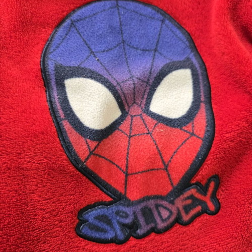 Πυτζάμες Marvel Spiderman βελουτέ μεταχειρισμένες, κόκκινο μπλε, 4 ετών