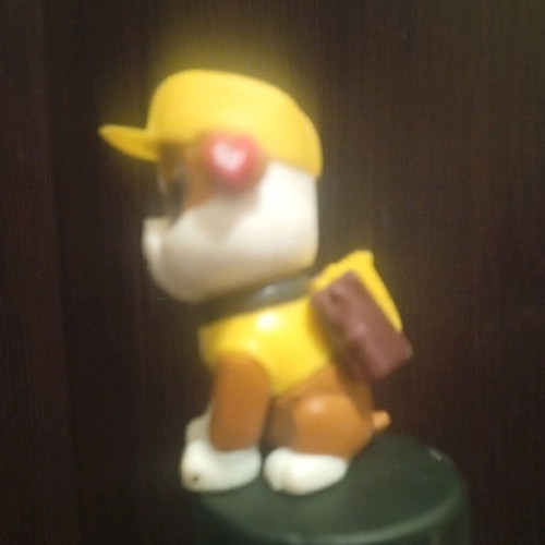 Rubble Paw Patrol Ty Mini Boos figure like new
