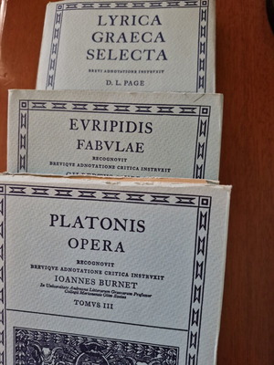 Oxford Classical Texts καινούργια, πωλούνται μεμονωμένα