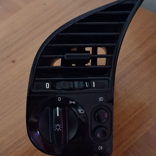 BMW E36 light switch with air vent and fog lights switch like new