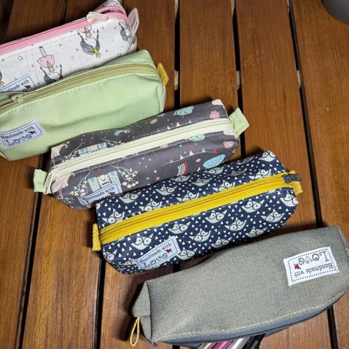 Handmade pencil cases new, assorted