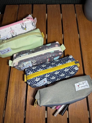 Handmade pencil cases new, assorted