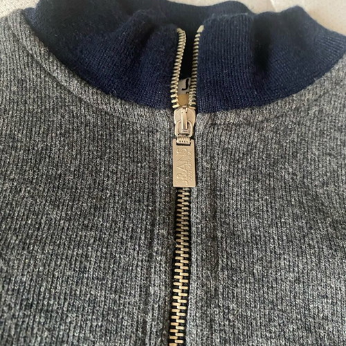Dolce&Gabbana wool cardigan grey like new with zipper