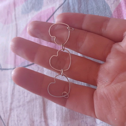 Hearts for necklace or bracelet new
