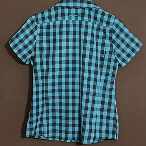 Mammut Shirt women's small like new, black and turquoise