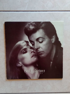 LP Paul McCartney Press to Play μεταχειρισμένο, ελληνική παραγωγή 1986