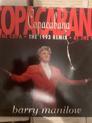 Barry Manilow Copacabana 1993 Remix Maxi Single 12" βινύλιο