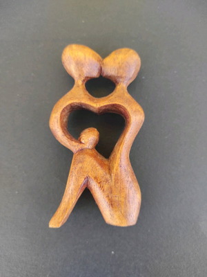 Wooden decorative figure like new