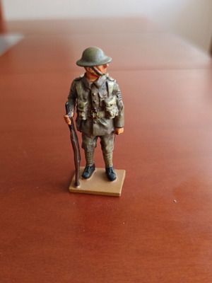 Lead soldier of the English army World War I