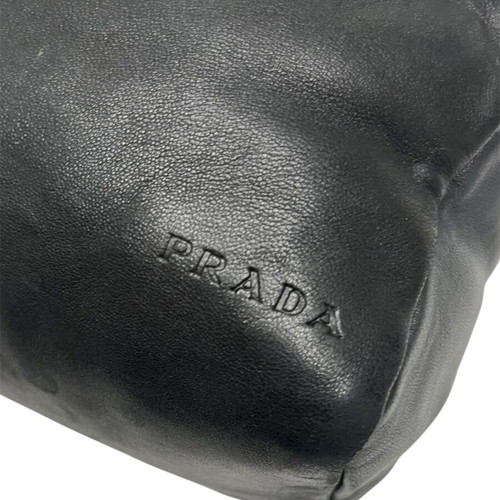 Prada кожена чанта Nappa двуцветна употребявана