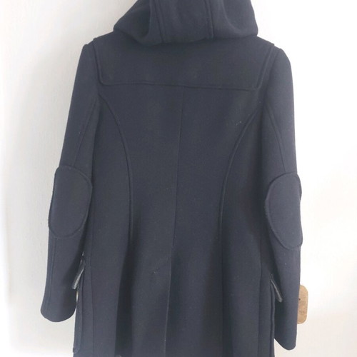 Benetton women's montgomery blue wool like new, size S