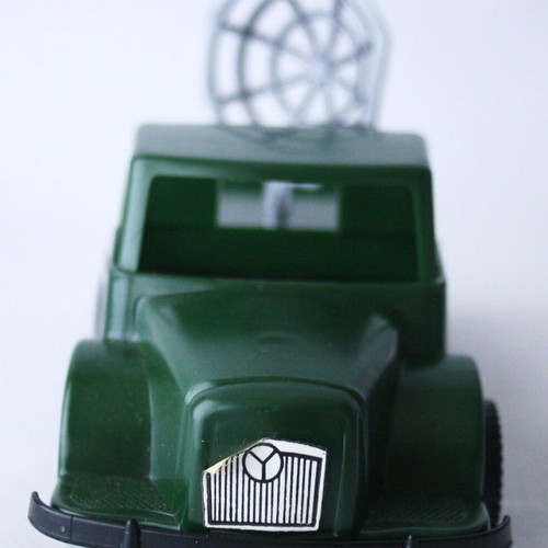 Vintage 70's Greek military truck with radar 17cm Grecostyl new