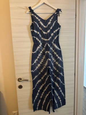 Next jumpsuit 13-14 years blue/white tie dye
