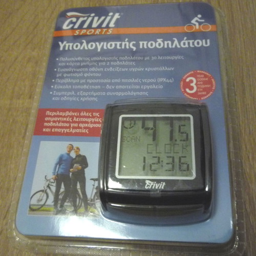 Bicycle computer new in sealed packaging