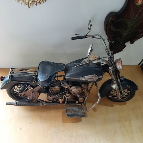 Metal Chopper Style Handmade Motorcycle 55cm used