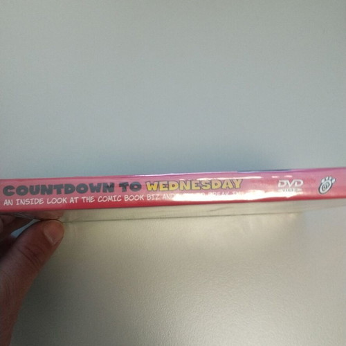 Countdown To Wednesday DVD new with comic industry interviews
