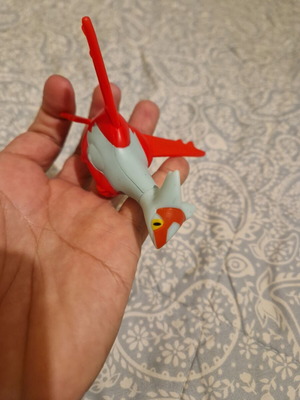 Latias Pokémon figure used from McDonald's 2018 campaign