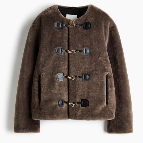 H&M Short Coat Montgomery Style New XL