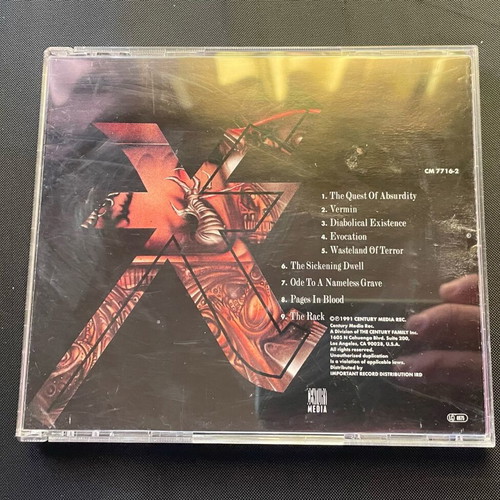 Asphyx The Rack CD like new, unofficial