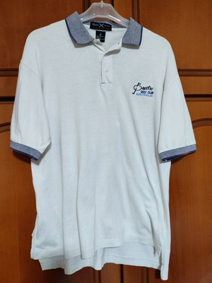 Mark Scot Small Collection Polo Shirt used, cotton, Pacific Golf Club Australia