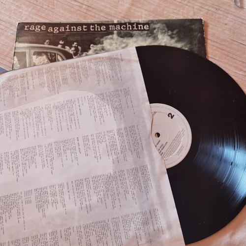 Rage Against the Machine 1992 LP vinyl record