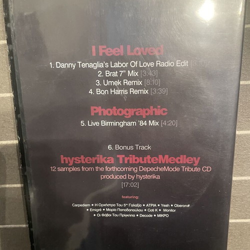 Depeche Mode It Creeps Beneath Your Crawling Skin CD used